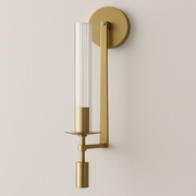 Luminária Arandela Moderna Minimalista Metal Vidro Gubei - ABAZZUR™
