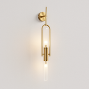 Luminária Arandela Moderna Minimalista Metal Vidro Hough - ABAZZUR™
