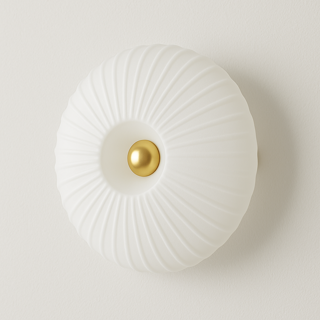 Luminária Arandela Moderna Minimalista Metal Vidro Hyde - ABAZZUR™
