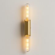 Luminária Arandela Moderna Minimalista Metal Vidro Kefal - ABAZZUR™
