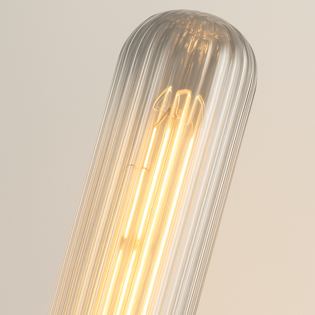 Luminária Arandela Moderna Minimalista Metal Vidro Kefal - ABAZZUR™