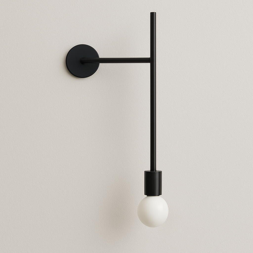 Luminária Arandela Moderna Minimalista Metal Vidro Nolit - ABAZZUR™