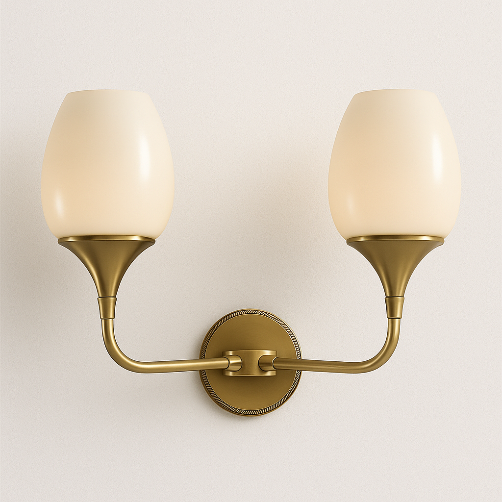Luminária Arandela Moderna Minimalista Metal Vidro Offen - ABAZZUR™