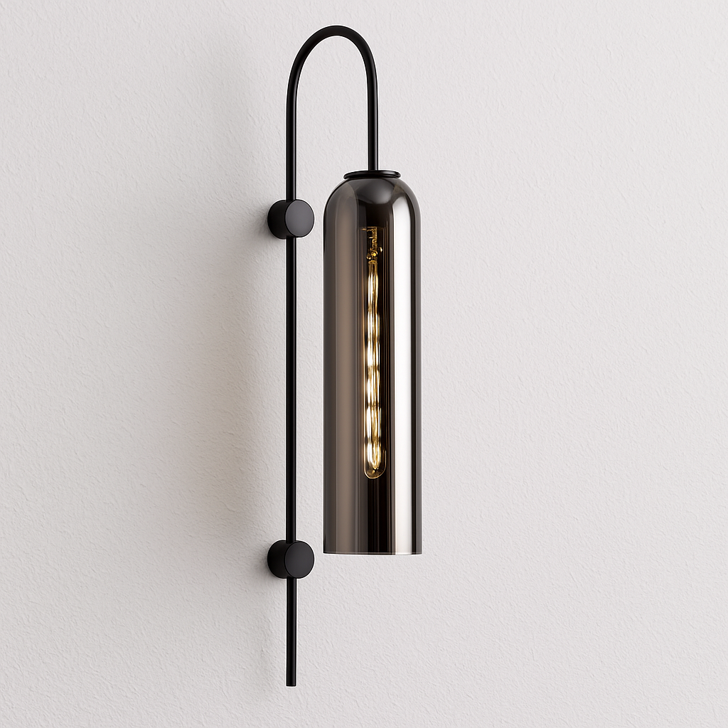 Luminária Arandela Moderna Minimalista Metal Vidro Seest - ABAZZUR™