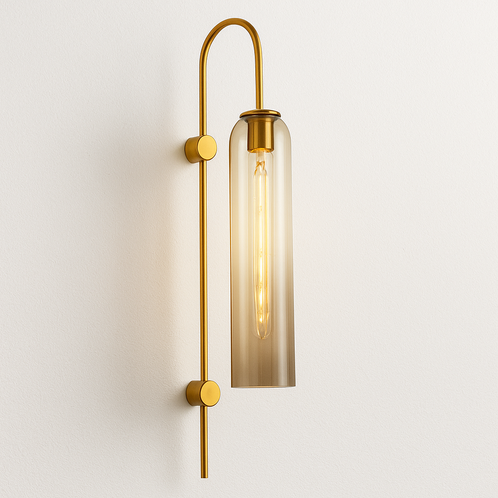 Luminária Arandela Moderna Minimalista Metal Vidro Seest - ABAZZUR™