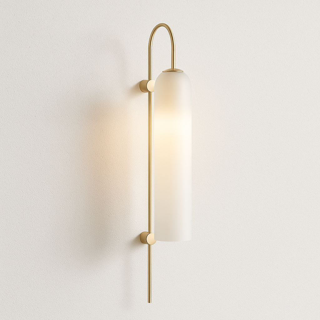 Luminária Arandela Moderna Minimalista Metal Vidro Seest - ABAZZUR™