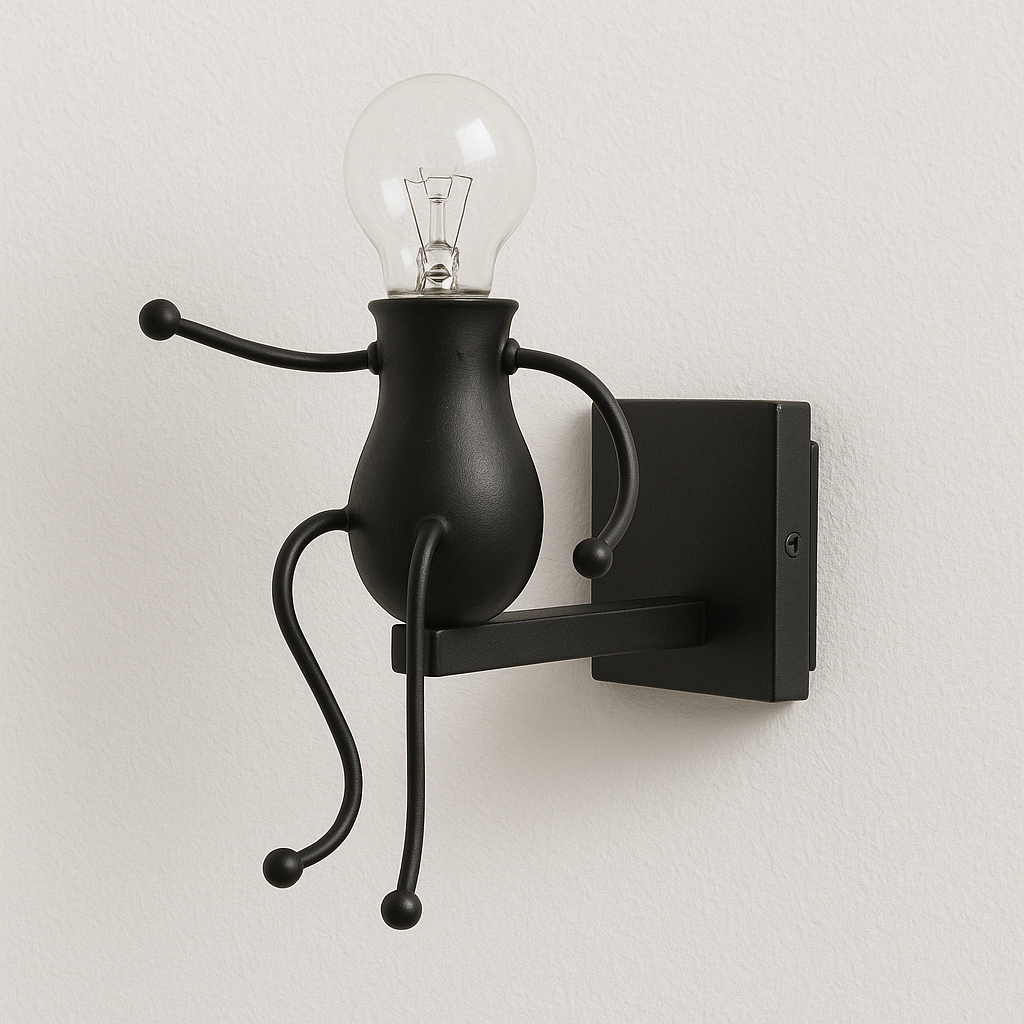 Luminária Arandela Moderna Minimalista Metal Wicke - ABAZZUR™