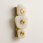 Luminária Arandela Moderna Minimalista Orgânico Metal Mármore LED Stoke - ABAZZUR™