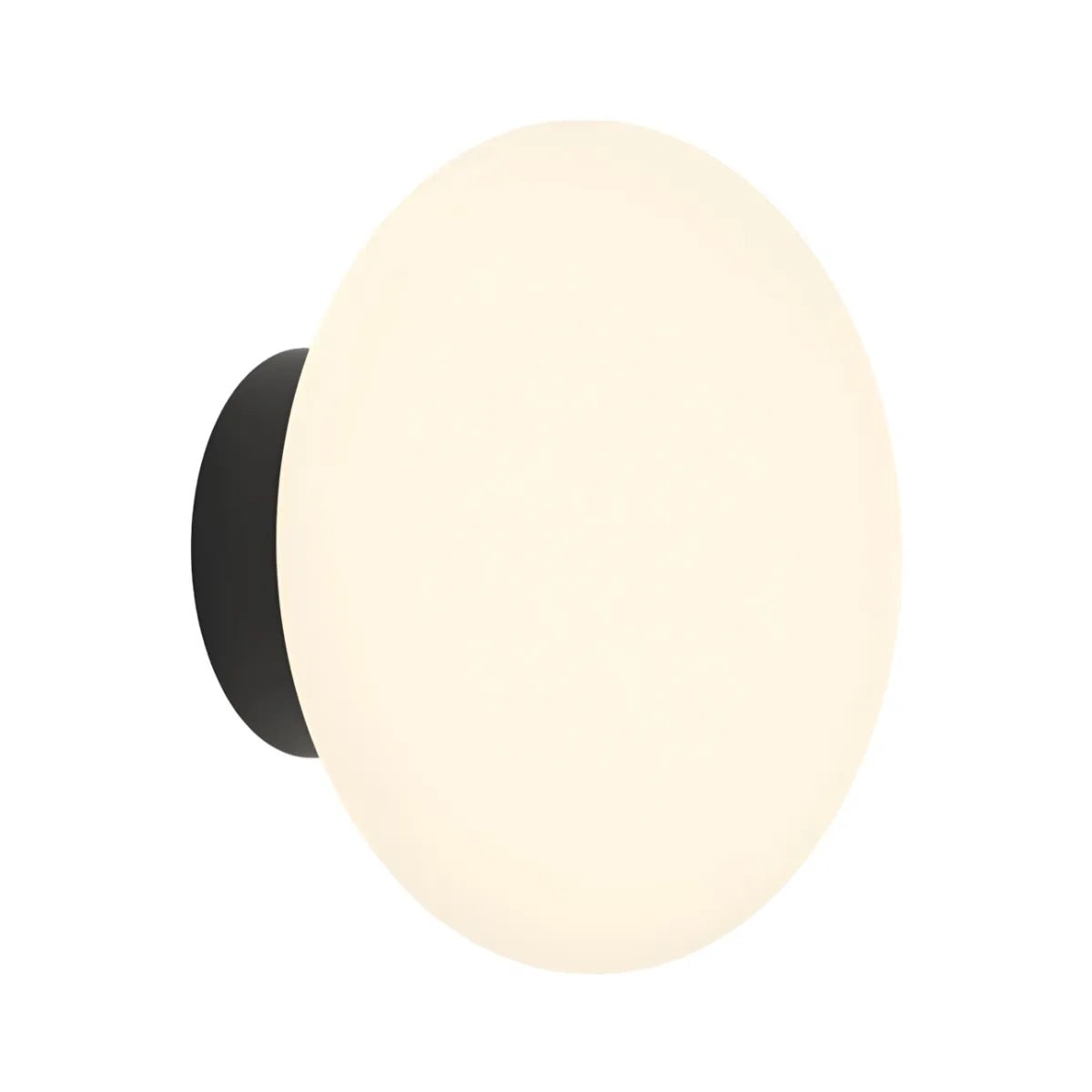 Luminária Arandela Moderna Minimalista Oval Metal Vidro Perrache - ABAZZUR™