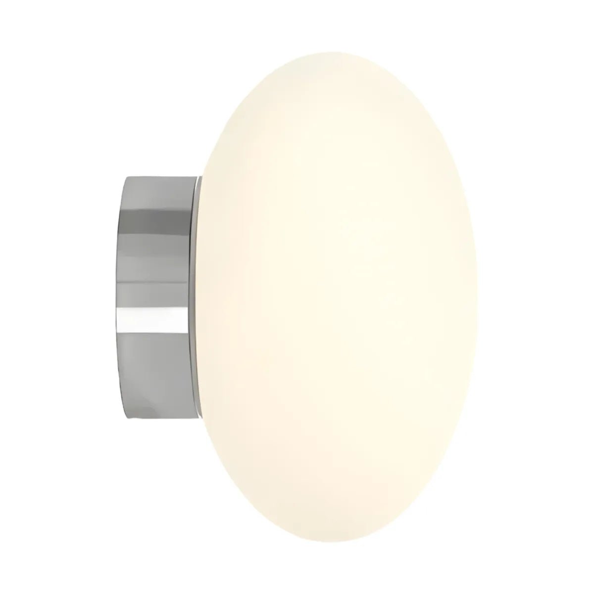 Luminária Arandela Moderna Minimalista Oval Metal Vidro Perrache - ABAZZUR™
