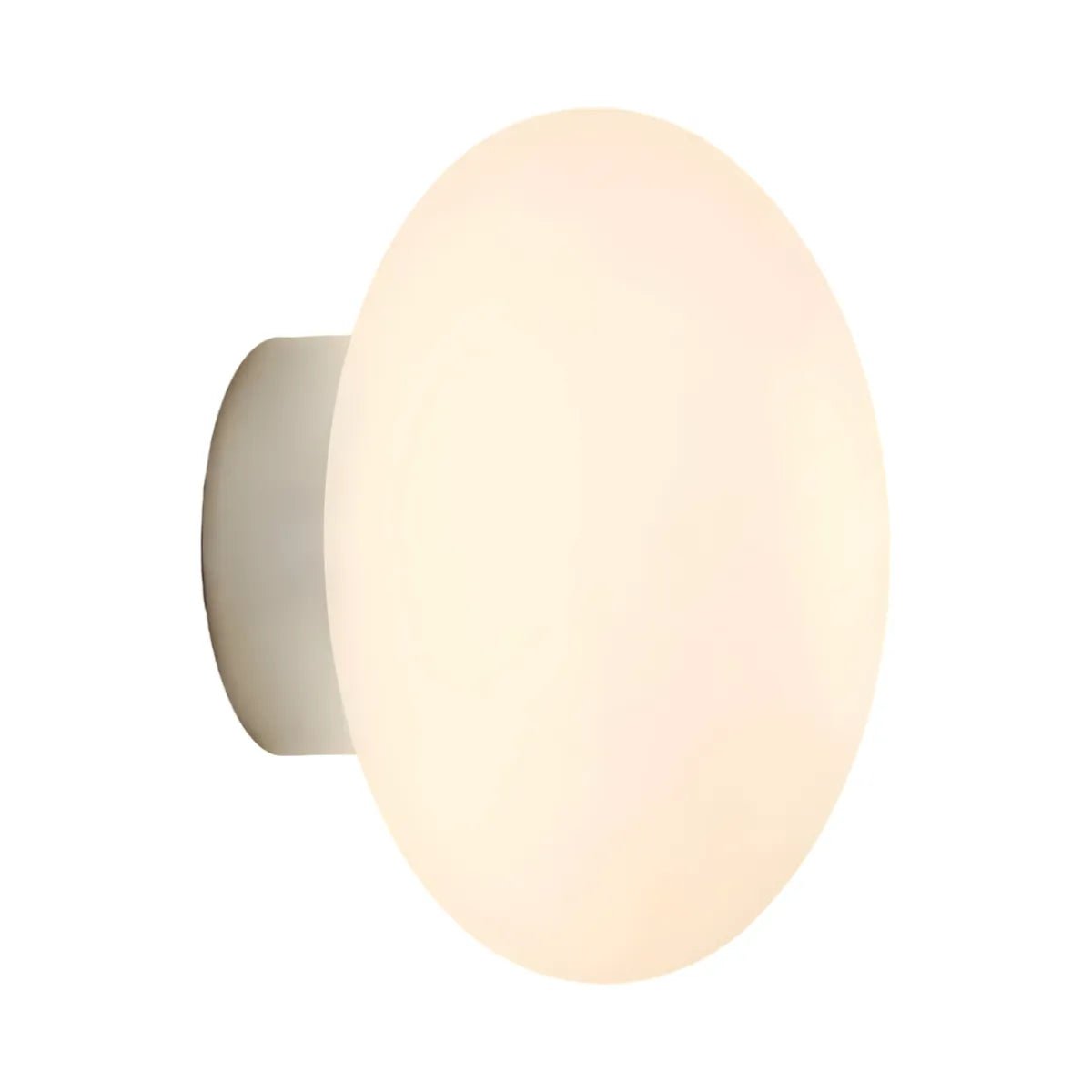 Luminária Arandela Moderna Minimalista Oval Metal Vidro Perrache - ABAZZUR™