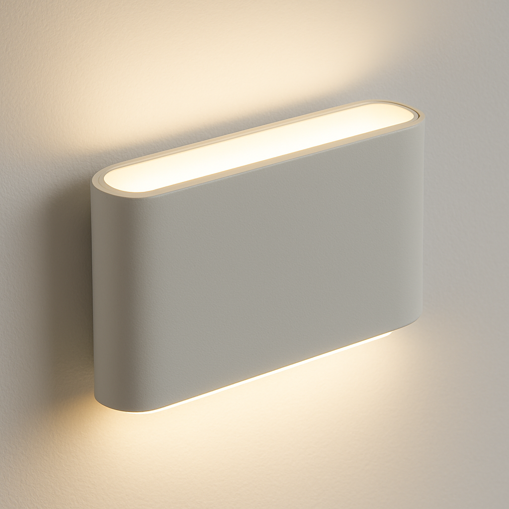 Luminária Arandela Moderna Minimalista Retangular Metal LED Laim - ABAZZUR™