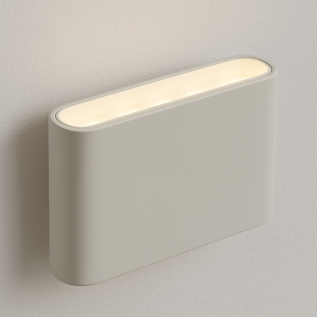 Luminária Arandela Moderna Minimalista Retangular Metal LED Laim - ABAZZUR™