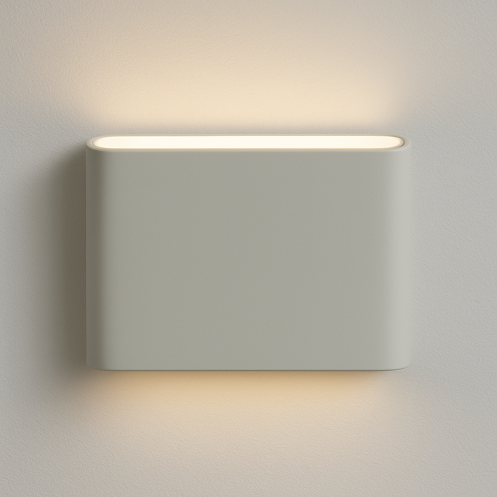 Luminária Arandela Moderna Minimalista Retangular Metal LED Laim - ABAZZUR™