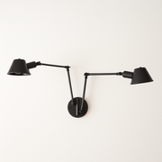 Luminária Arandela Moderna Minimalista Retrô Industrial Articulada Metal Graslin - ABAZZUR™