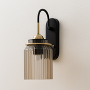 Luminária Arandela Moderna Minimalista Retrô Metal Vidro Fremo - ABAZZUR™