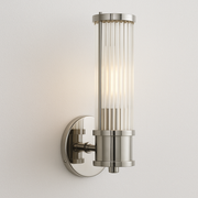 Luminária Arandela Moderna Minimalista Retrô Vidro Metal Reno - ABAZZUR™