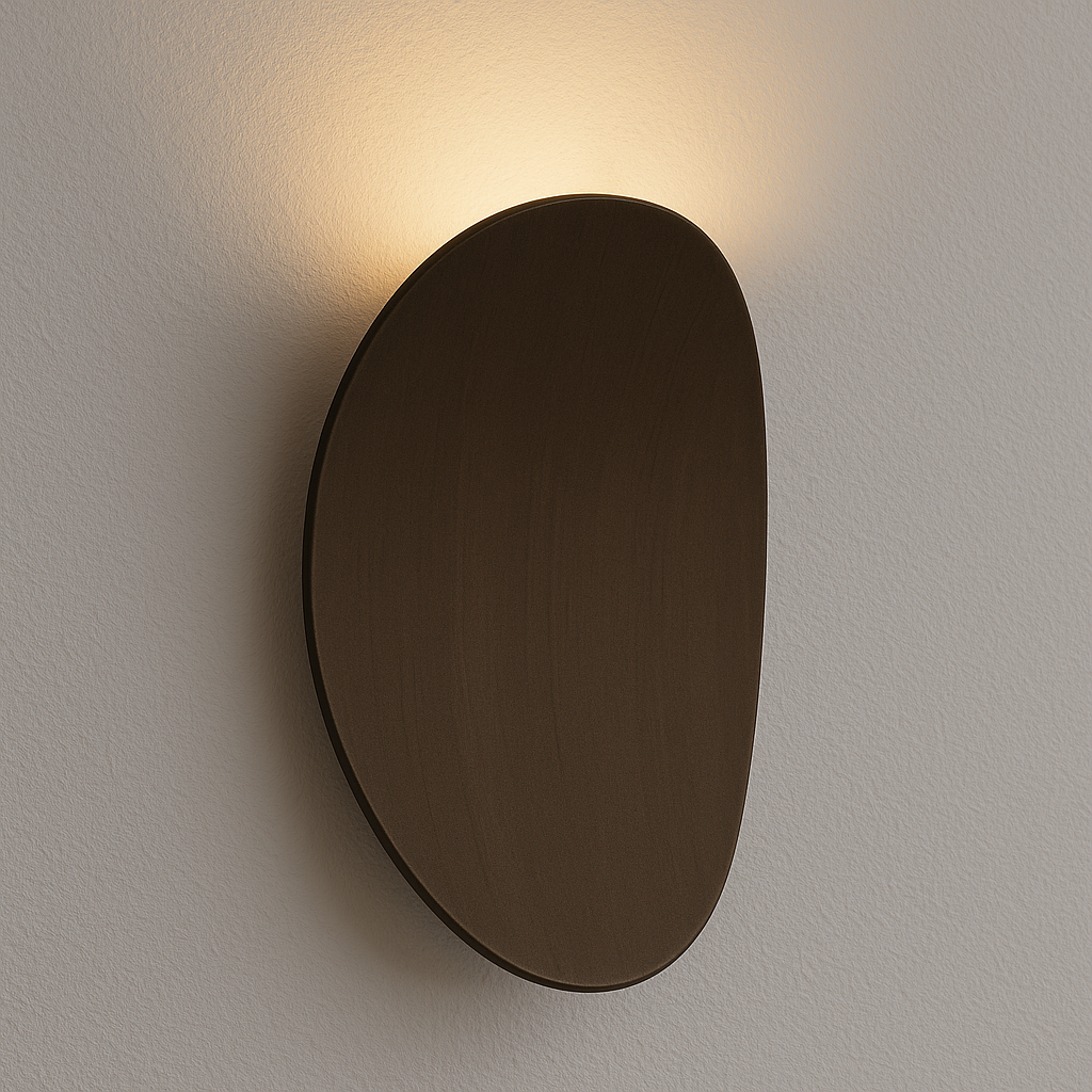 Luminária Arandela Moderna Minimalista Rústico Madeira Villette - ABAZZUR™