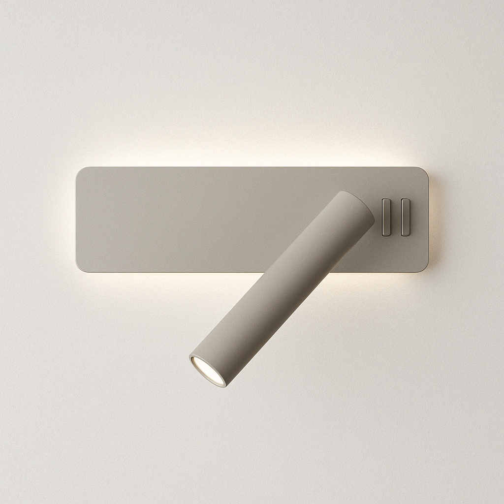 Luminária Arandela Moderna Minimalista Spot Direcionável Metal LED Lekki - ABAZZUR™
