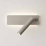Luminária Arandela Moderna Minimalista Spot Direcionável Metal LED Lekki - ABAZZUR™