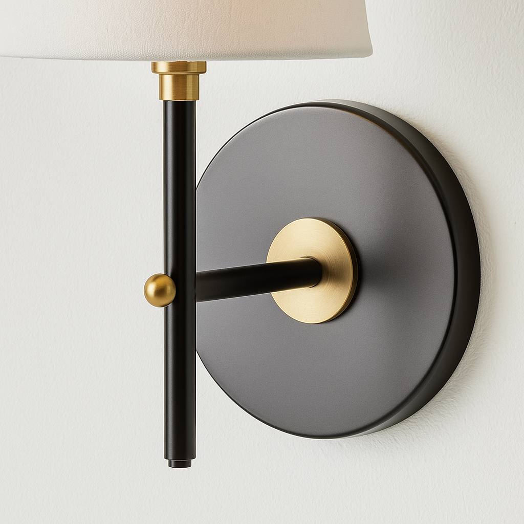 Luminária Arandela Moderna Minimalista Tecido Savon - ABAZZUR™