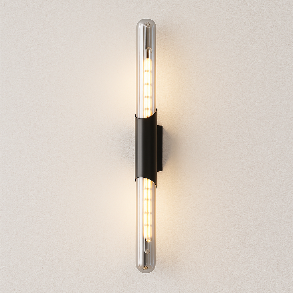 Luminária Arandela Moderna Minimalista Vidro Alba - ABAZZUR™