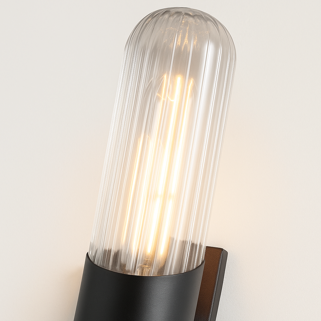 Luminária Arandela Moderna Minimalista Vidro Alba - ABAZZUR™