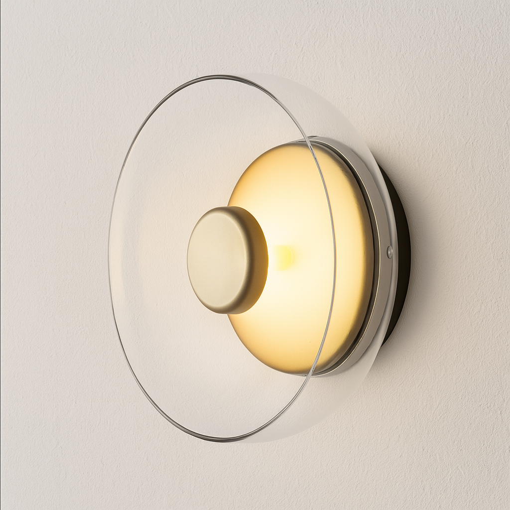 Luminária Arandela Moderna Minimalista Vidro LED Togo - ABAZZUR™