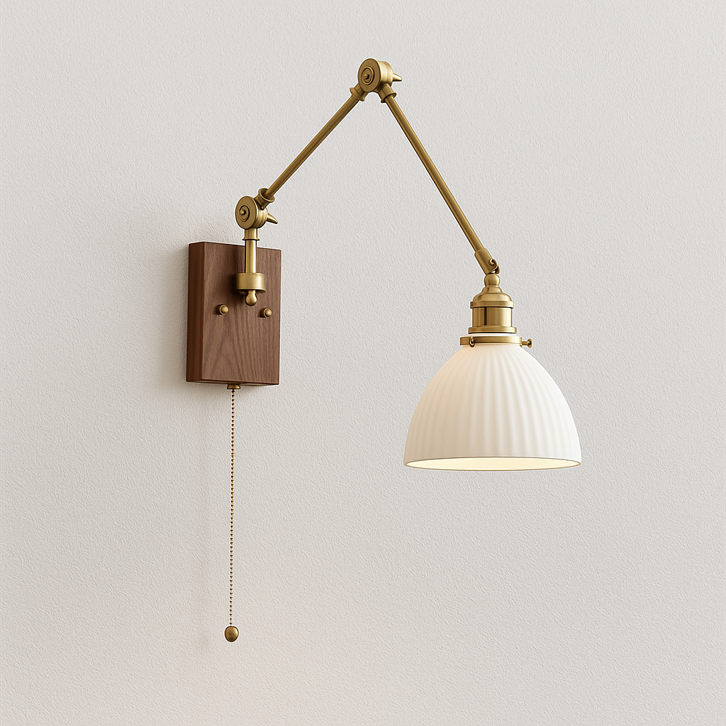 Luminária Arandela Moderna Minimalista Vidro Metal Monza - ABAZZUR™