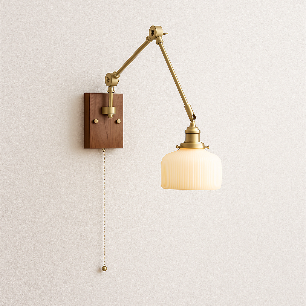 Luminária Arandela Moderna Minimalista Vidro Metal Monza - ABAZZUR™