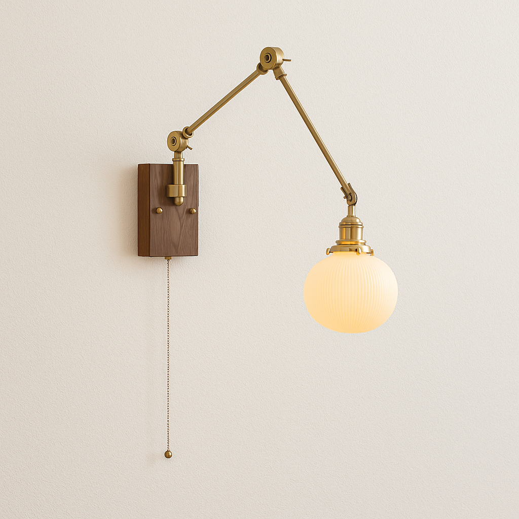 Luminária Arandela Moderna Minimalista Vidro Metal Monza - ABAZZUR™