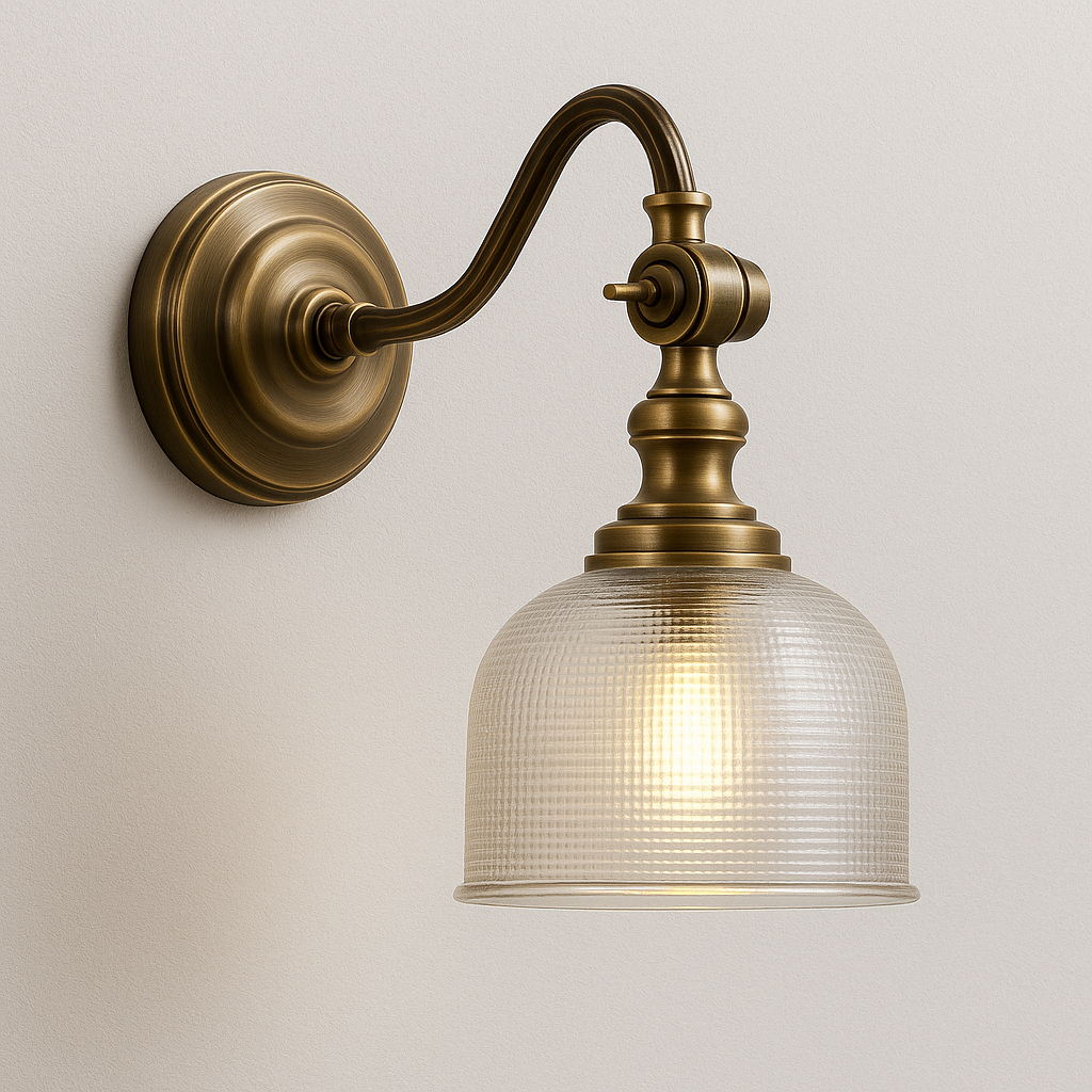 Luminária Arandela Moderna Minimalista Vidro Metal Nuba - ABAZZUR™