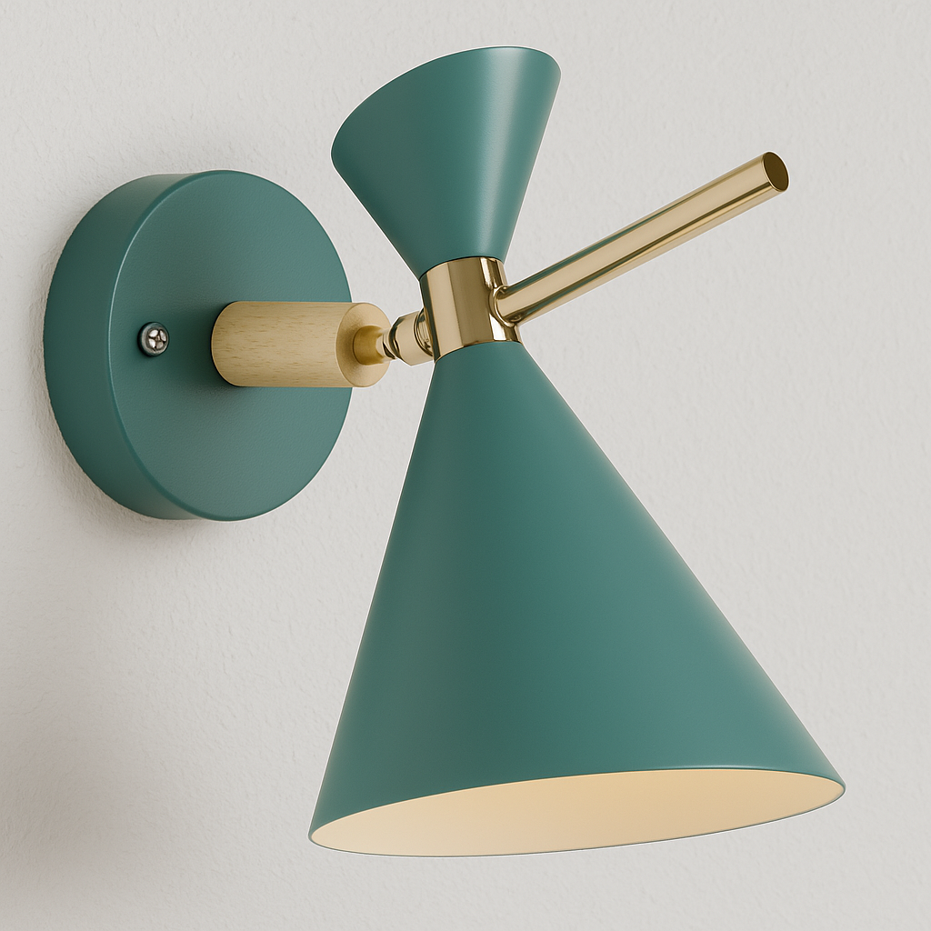 Luminária Arandela Moderna Retrô Articulada Mount - ABAZZUR™
