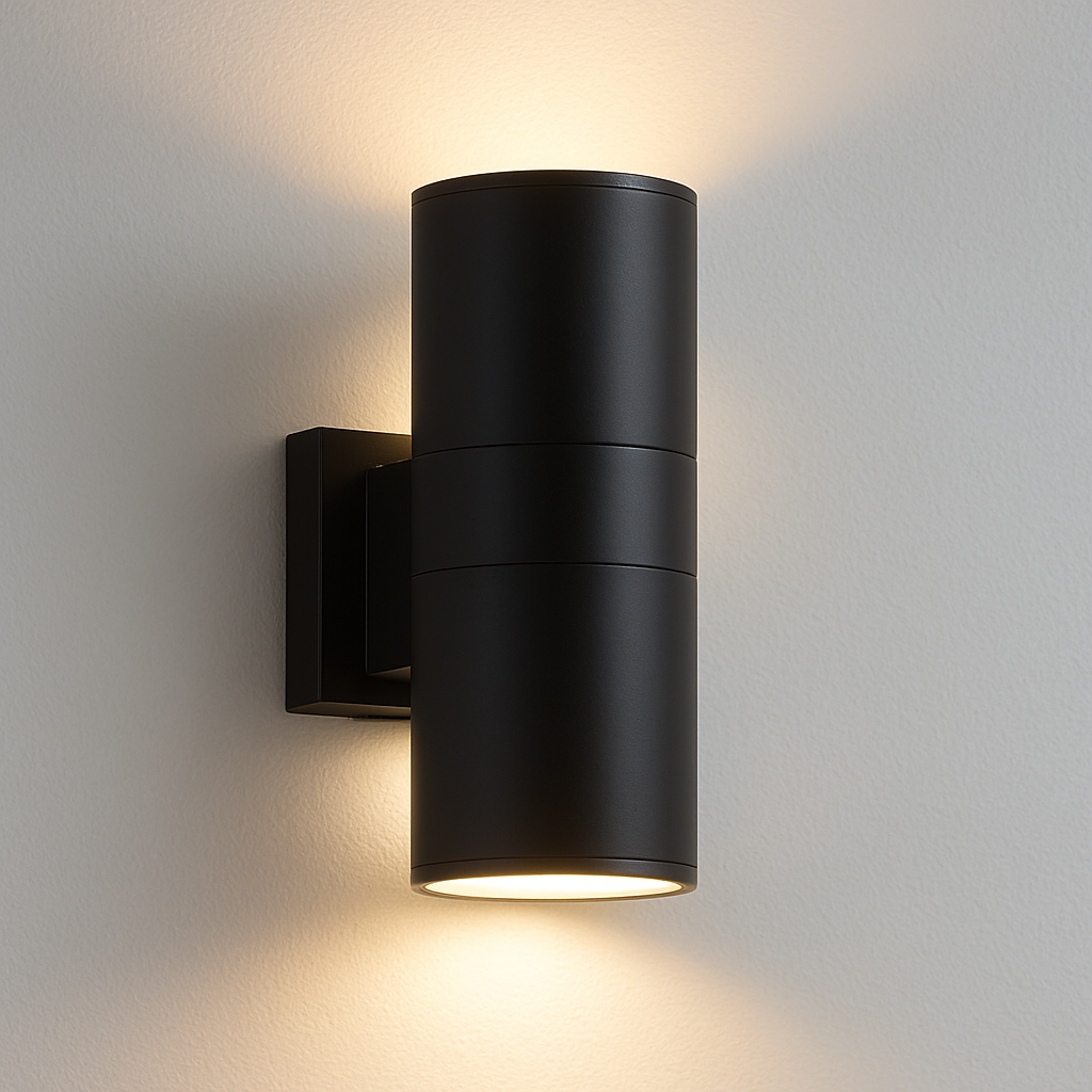 Luminária Arandela Moderna Tubo LED Duplo Externo IP65 Malsa - ABAZZUR™