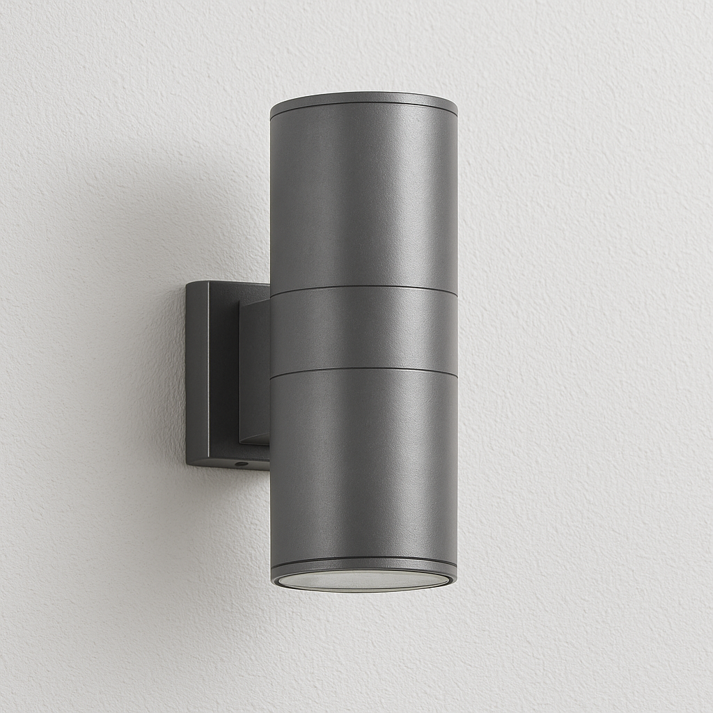 Luminária Arandela Moderna Tubo LED Duplo Externo IP65 Malsa - ABAZZUR™