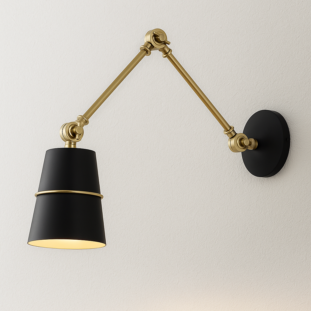 Luminária Arandela Moderno Minimalista Articulada Monti - ABAZZUR™