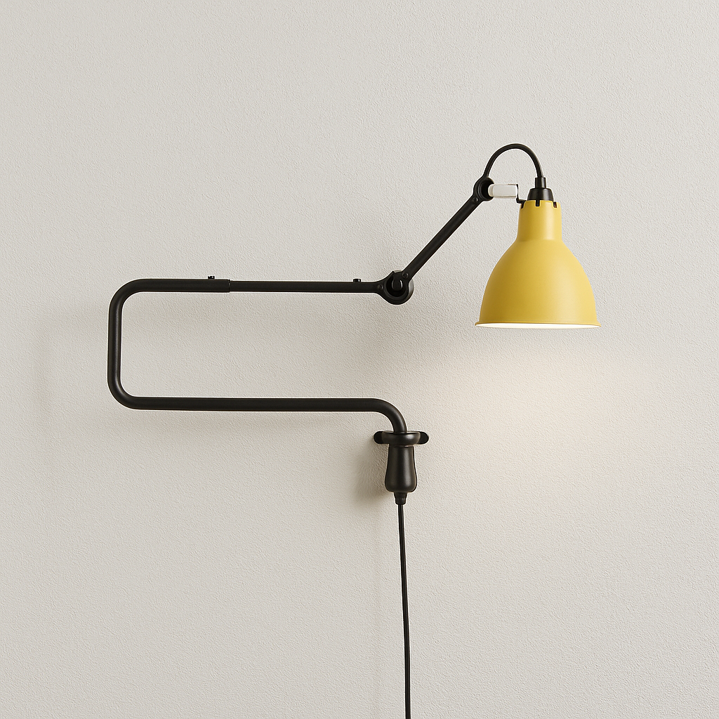 Luminária Arandela Moderno Minimalista Industrial Retrô Articulada Metal Coyo - ABAZZUR™