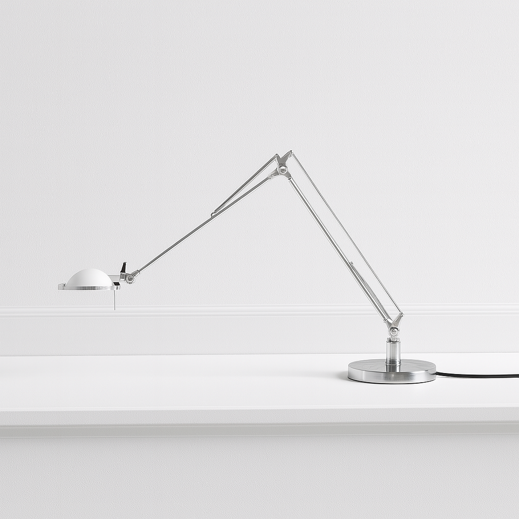 Luminária de Mesa Abajur Moderna Articulada LED Metal Rauora - ABAZZUR™