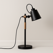 Luminária de Mesa Abajur Moderna Articulada Metal Dotion - ABAZZUR™