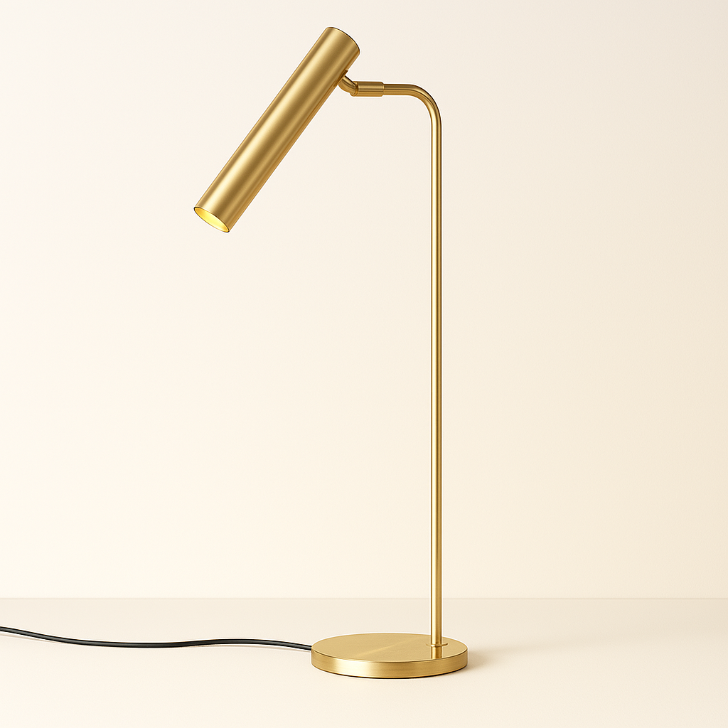 Luminária de Mesa Abajur Moderna Articulada Metal LED Glalie - ABAZZUR™