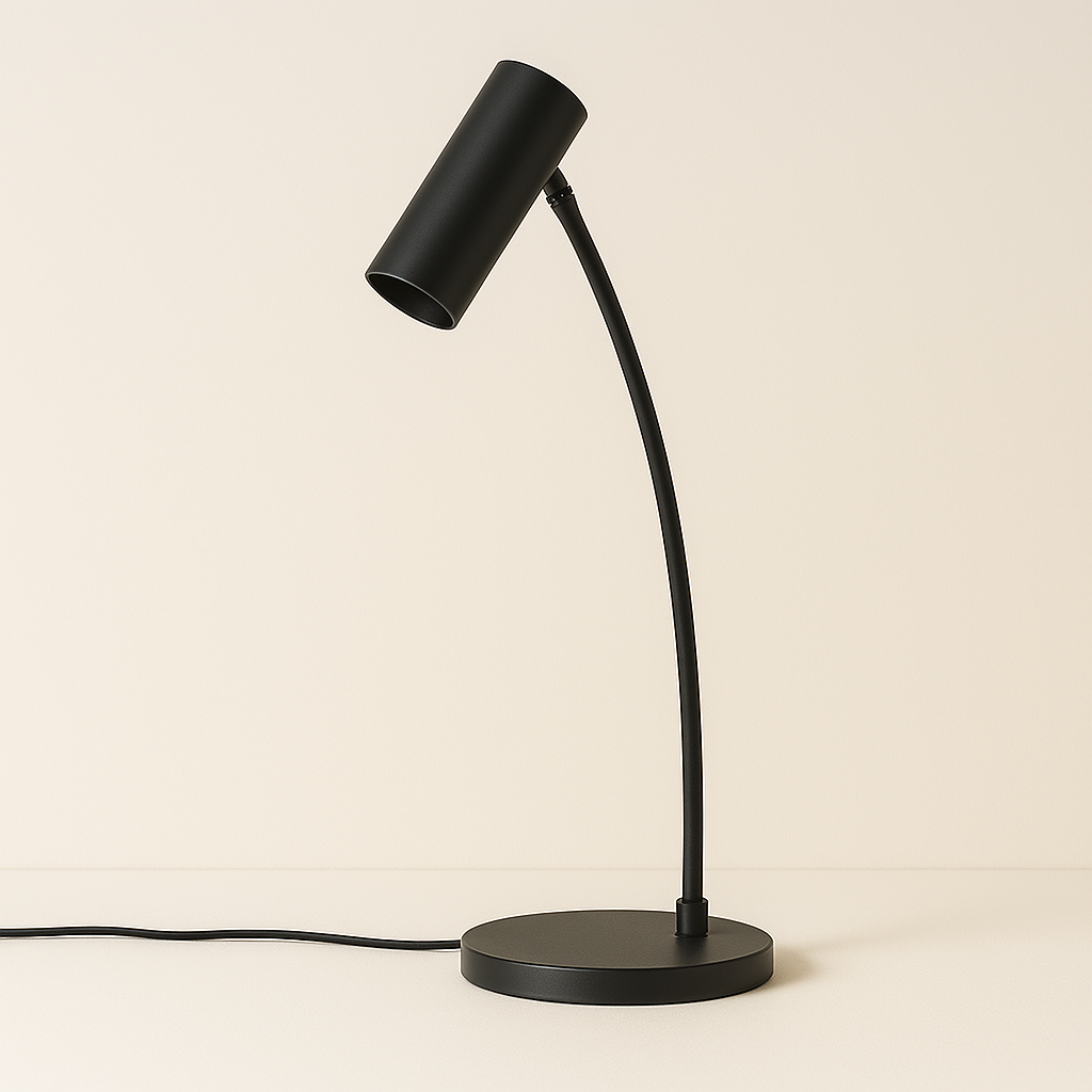 Luminária de Mesa Abajur Moderna Articulada Metal LED Hunta - ABAZZUR™