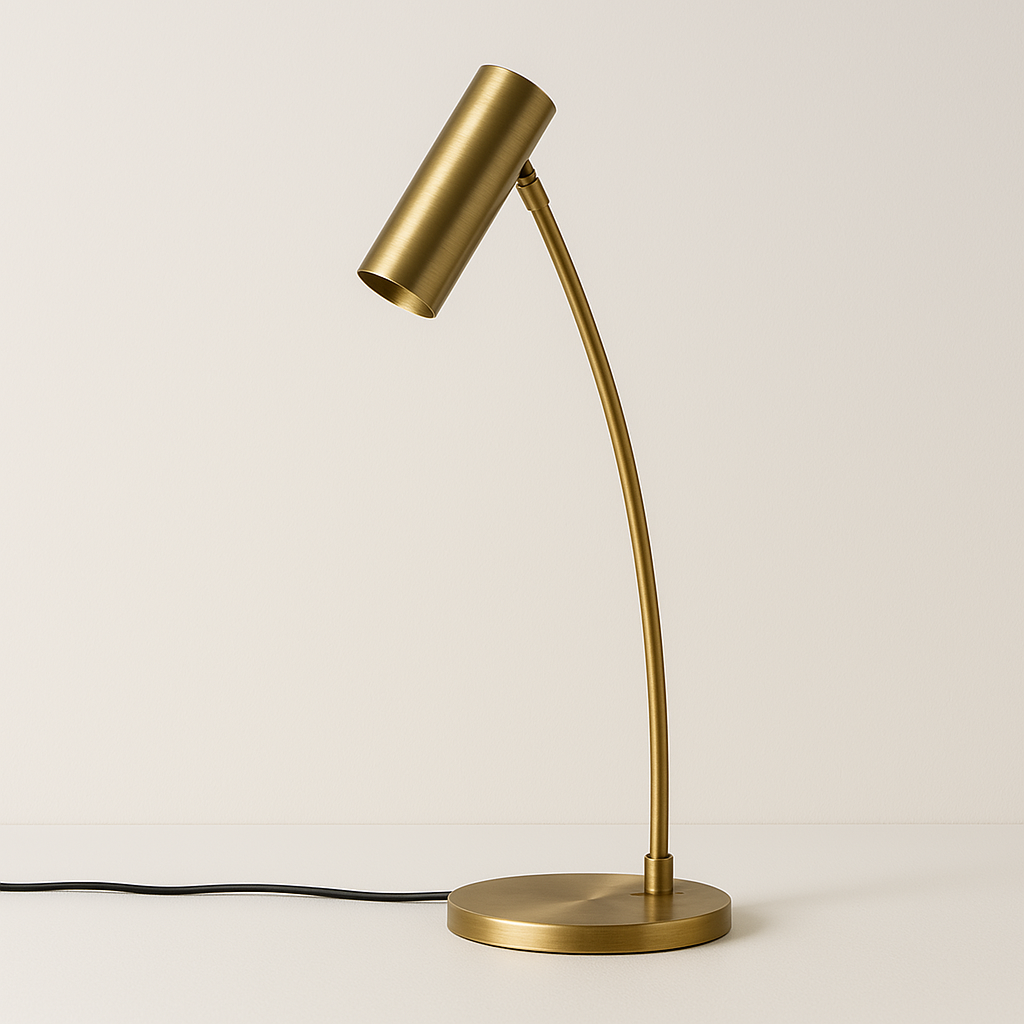 Luminária de Mesa Abajur Moderna Articulada Metal LED Hunta - ABAZZUR™