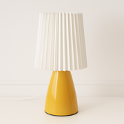Luminária de Mesa Abajur Moderna Cerâmica Tecido Vistti - ABAZZUR™