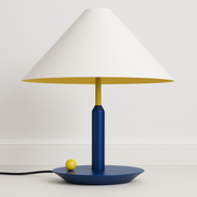 Luminária de Mesa Abajur Moderna Escandinavo Cone Metal Cylin - ABAZZUR™