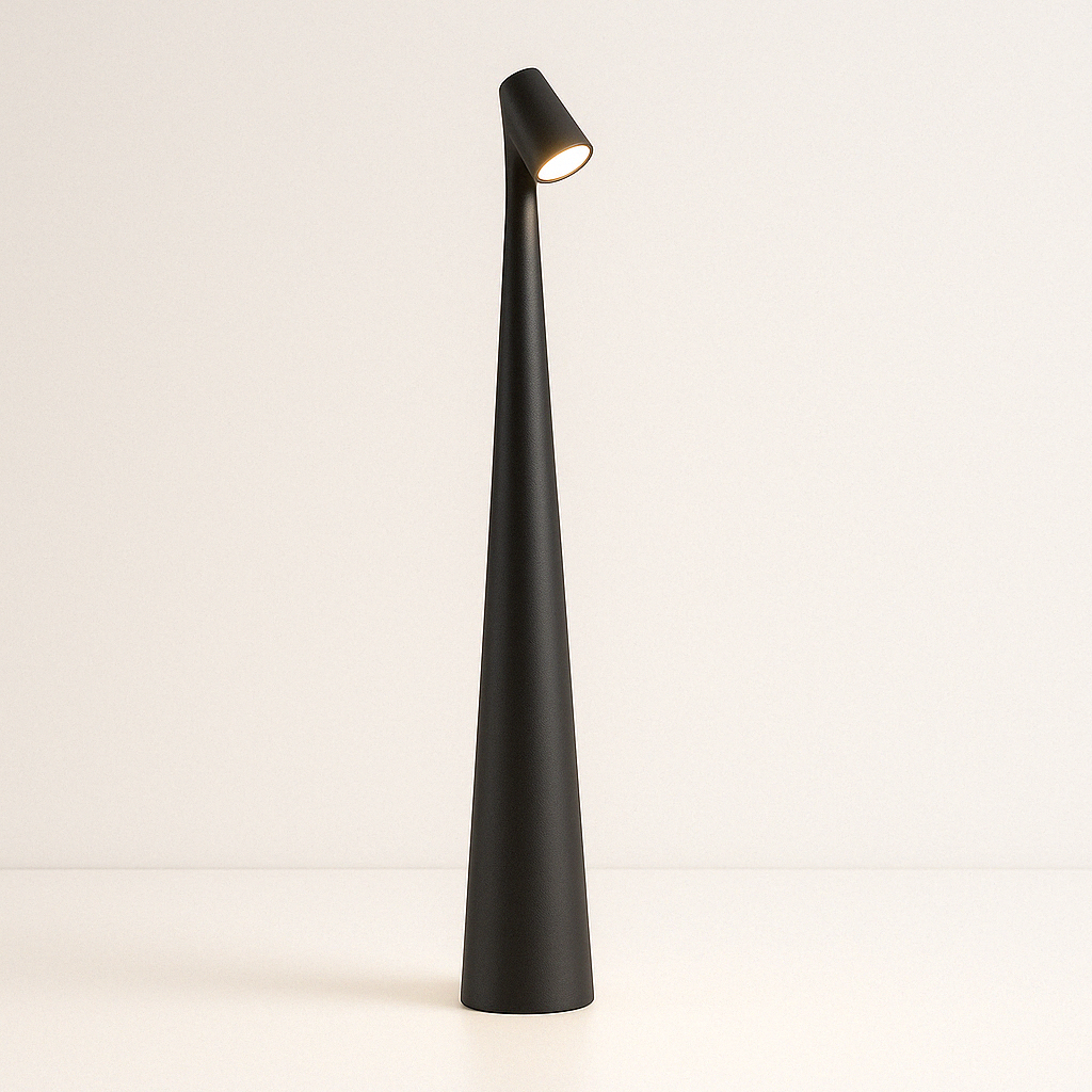 Luminária de Mesa Abajur Moderna LED Dimerizável Metal Giffe - ABAZZUR™