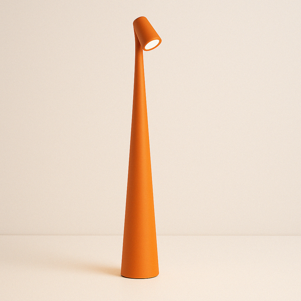 Luminária de Mesa Abajur Moderna LED Dimerizável Metal Giffe - ABAZZUR™