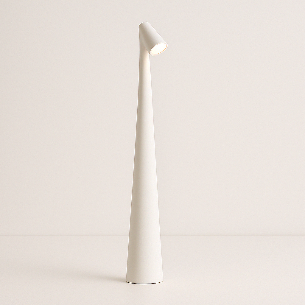 Luminária de Mesa Abajur Moderna LED Dimerizável Metal Giffe - ABAZZUR™