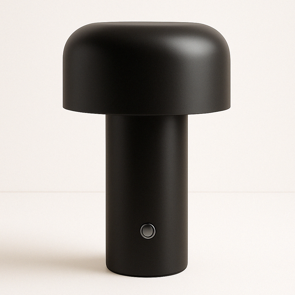 Luminária de Mesa Abajur Moderna LED Metal Cogumelo Colorz - ABAZZUR™