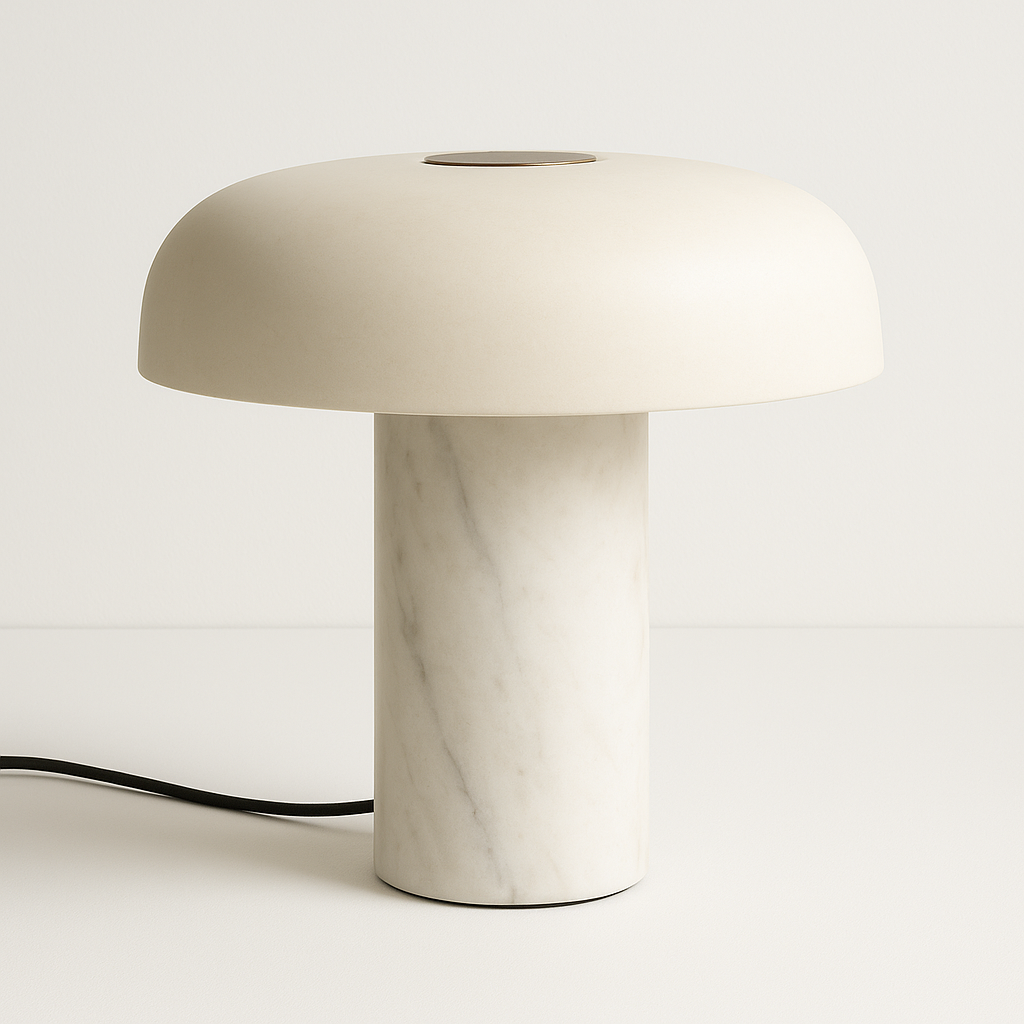 Luminária de Mesa Abajur Moderna Mármore Smono - ABAZZUR™