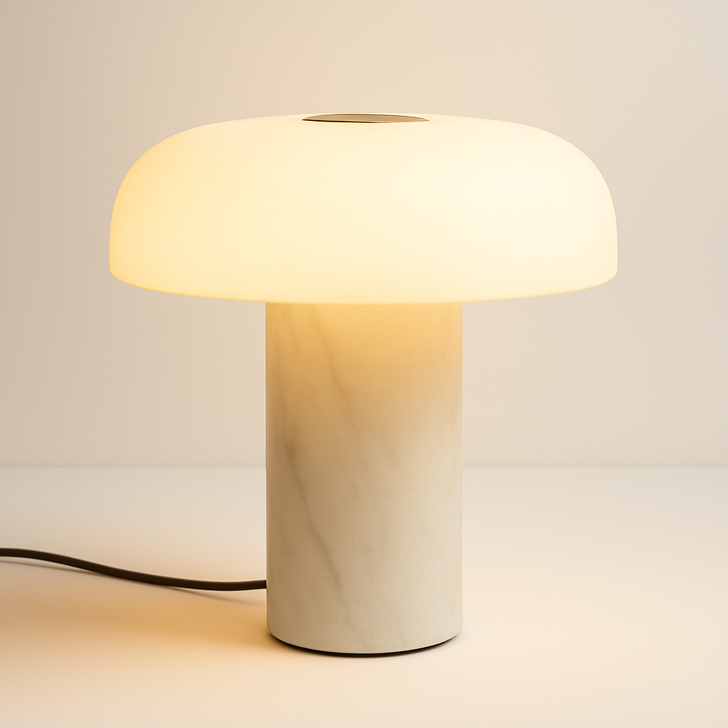 Luminária de Mesa Abajur Moderna Mármore Smono - ABAZZUR™